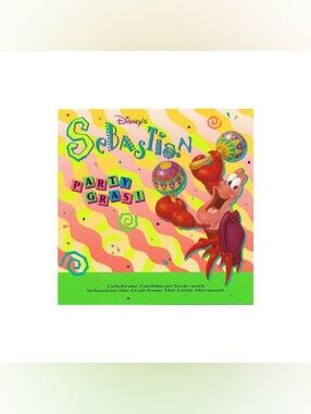 Sebastian Party Gras! CD Disney 1991 (Little Mermaid)